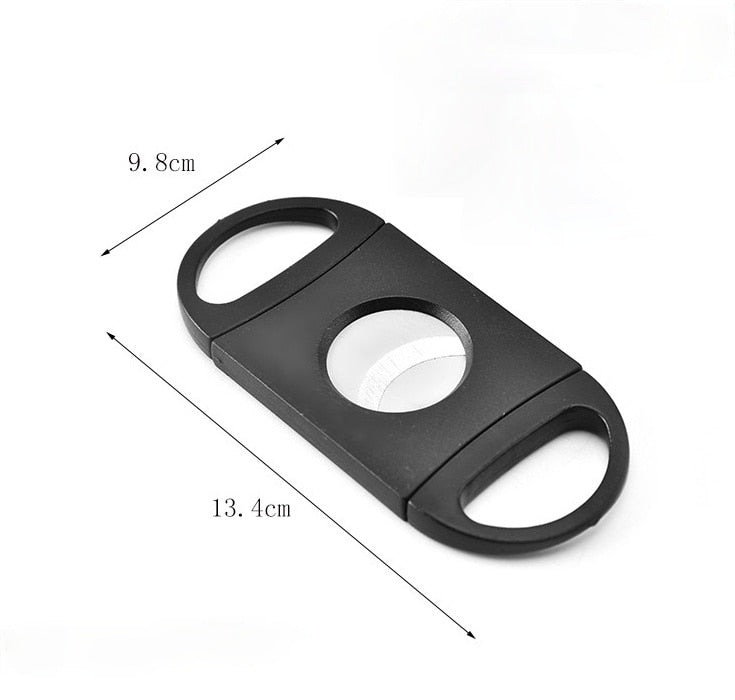 Stainless Steel Cigar Cutter New Metal Classic Guillotine Scissors Gift Portable Smoking Accessories Gifts For Man cool gadgets